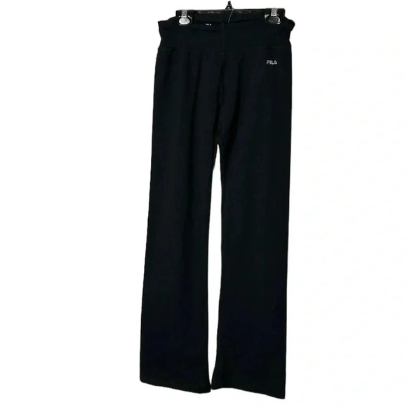 NWT FILA 5. ,pants,women XS, Wide leg ,black legging . Workout ,gym,athleisure - Picture 1 of 9
